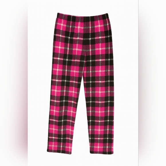 no brand Other - Women's Pink And Black Plaid Pajama Pants (M)